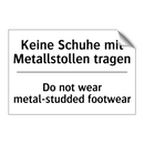 Kein Zutritt für Unbefugte zwischen /.../ - No access for unauthorized persons /.../
