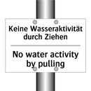 Keine Wasseraktivität durch Ziehen/.../ - No water activity by pulling