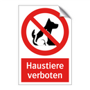 Haustiere verboten