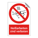 Heißarbeiten sind verboten