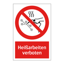 Heißarbeiten verboten