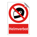 Helmverbot