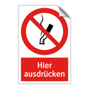 Hier ausdrücken