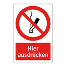 Hier ausdrücken
