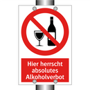 Hier herrscht absolutes Alkoholverbot