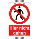 Hier nicht gehen