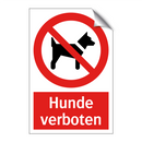 Hunde verboten