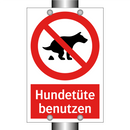 Hundetüte benutzen