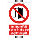 Im Brandfall schließt die Tür automatisch