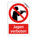 Jagen verboten