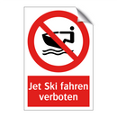 Jet Ski fahren verboten