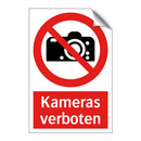 Kameras verboten