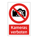 Kameras verboten