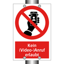 Kein (Video-)Anruf erlaubt