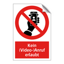 Kein (Video-)Anruf erlaubt
