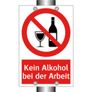 Kein Alkohol bei der Arbeit