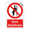 Kein Anlehnen