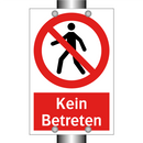 Kein Betreten