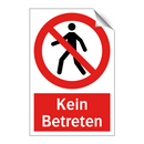Kein Betreten