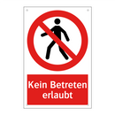 Kein Betreten erlaubt