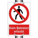 Kein Betreten erlaubt