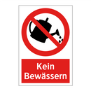 Kein Bewässern