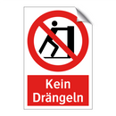 Kein Drängeln