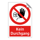 Kein Durchgang
