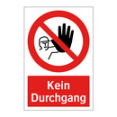 Kein Durchgang
