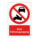 Kein Fahrzeugzugang