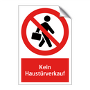 Kein Haustürverkauf