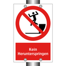 Kein Herunterspringen
