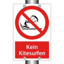 Kein Kitesurfen