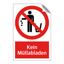Kein Müllabladen