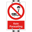 Kein Parasailing