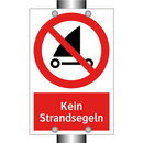 Kein Strandsegeln