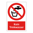 Kein Trinkwasser