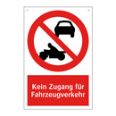 Kein Zugang für Fahrzeugverkehr