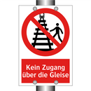 Kein Zugang über die Gleise