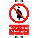 Kein Zutritt für Schwangere