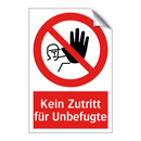 Kein Zutritt für Unbefugte