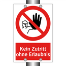 Kein Zutritt ohne Erlaubnis