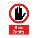 Kein Zutritt!