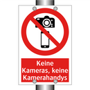 Keine Kameras, keine Kamerahandys