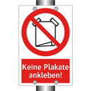Keine Plakate ankleben!