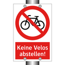 Keine Velos abstellen!
