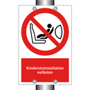 Kindersitzinstallation verboten