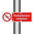 Heißarbeiten verboten