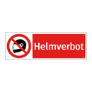 Helmverbot