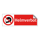 Helmverbot